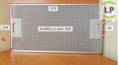 алюминиевый фильтр наружный 204 мм х 377 мм KRONA KAMILLA slim 500